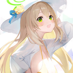 This is a pixiv picture whose title is 水着十六夜ノノミ.