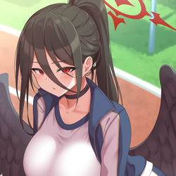 This is a pixiv picture whose title is 体操服ハスミ.