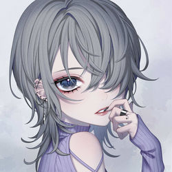 This is a pixiv picture whose title is 夜花.