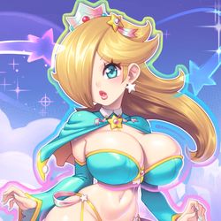 This is a pixiv picture whose title is Wonder Star Rosalina.