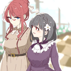 This is a pixiv picture whose title is デート.