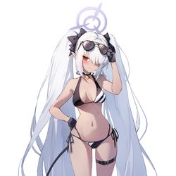 This is a pixiv picture whose title is 简单谈论一下水着伊织.