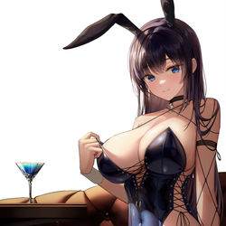 This is a pixiv picture whose title is バニーガール.