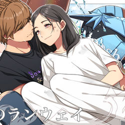 This is a pixiv picture whose title is 第2話「無実のランナウェイ」.