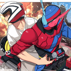 This is a pixiv picture whose title is 第1話「ベストマッチな奴ら」.