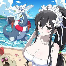 This is a pixiv picture whose title is 雪不帰さん×ポケモン.
