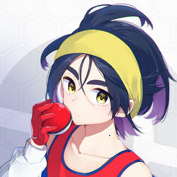 This is a pixiv picture whose title is チャンピオンのすがた（想像）.