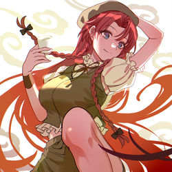 This is a pixiv picture whose title is 美鈴.