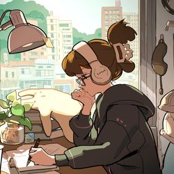 This is a pixiv picture whose title is LofiGirl TAIWAN.
