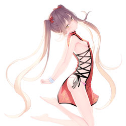 This is a pixiv picture whose title is 👗.