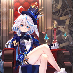 This is a pixiv picture whose title is Furina.