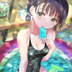 This is a pixiv picture whose title is 残暑お見舞い申し上げます.