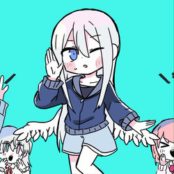 This is a pixiv picture whose title is ダダダダ天使な奏.