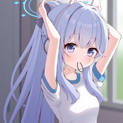 This is a pixiv picture whose title is 月雪ミヤコ（体操服）.