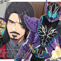 This is a pixiv picture whose title is 第24話「ローグと呼ばれた男」.