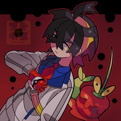 This is a pixiv picture whose title is スグリとカミッチュ.