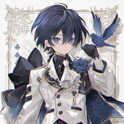 This is a pixiv picture whose title is Club ♣︎ 🃑🂠.