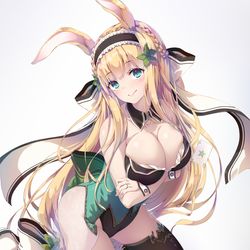 This is a pixiv picture whose title is ブプレウルム（花騎士）.