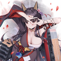This is a pixiv picture whose title is 舰R赤城.