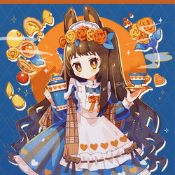 This is a pixiv picture whose title is 紅茶が飲みたい.