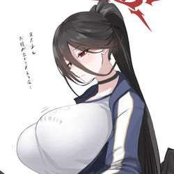 This is a pixiv picture whose title is 体操着ハスミ復刻記念.