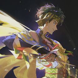 This is a pixiv picture whose title is 風車.