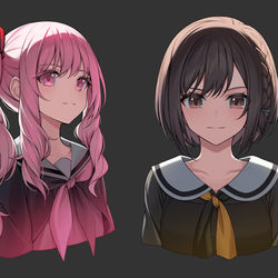 This is a pixiv picture whose title is ニーゴ.