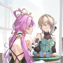 This is a pixiv picture whose title is Naughty Fu Xuan 💢💢.