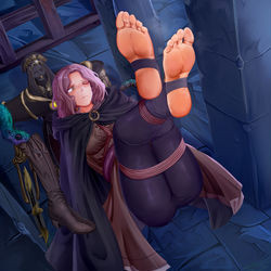 This is a pixiv picture whose title is 梅琳娜.