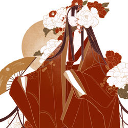 This is a pixiv picture whose title is 華やぎ.