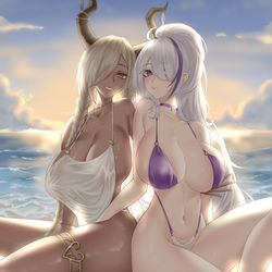 This is a pixiv picture whose title is 霞、昼.