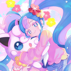 This is a pixiv picture whose title is フェアリーポケミク.