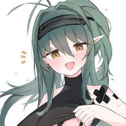 This is a pixiv picture whose title is アークナイツ ガヴィル.