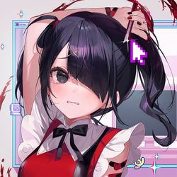 This is a pixiv picture whose title is ぴえん🥺.