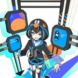 This is a pixiv picture whose title is Arch Chan.