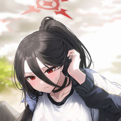 This is a pixiv picture whose title is ハスミ💦.