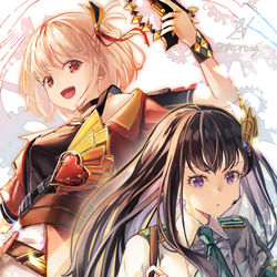 This is a pixiv picture whose title is マギレココラボ.