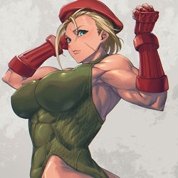 This is a pixiv picture whose title is キャミィ旧コス.