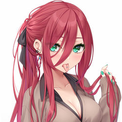 This is a pixiv picture whose title is 赤.