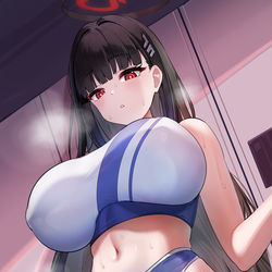 This is a pixiv picture whose title is 調月リオ.