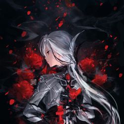 This is a pixiv picture whose title is burn the witch.