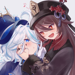 This is a pixiv picture whose title is ほっぺた柔らかいね〜.