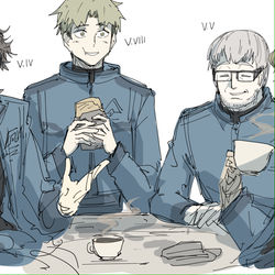 This is a pixiv picture whose title is ヴェ.