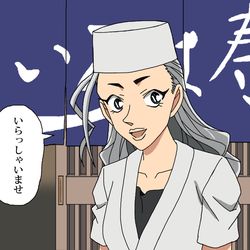 This is a pixiv picture whose title is 黒の組織のNo.2ラムの腹心の部下として働くキュラソー.