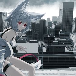 This is a pixiv picture whose title is よすが.