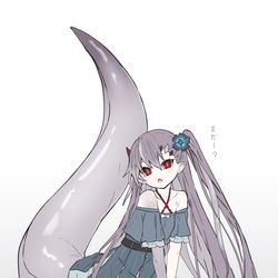This is a pixiv picture whose title is デカ尻尾ちゃん.