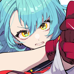 This is a pixiv picture whose title is バッテンションガール.