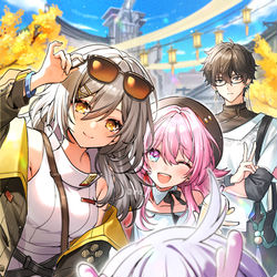 This is a pixiv picture whose title is 羅浮観光ツアー.