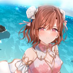 This is a pixiv picture whose title is 「ねぇ、こっち来て」.