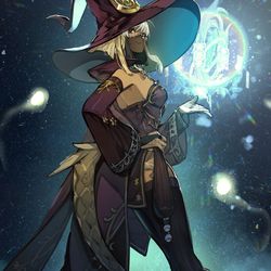 This is a pixiv picture whose title is 占星の氏族.